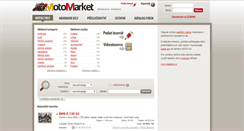 Desktop Screenshot of motomarket.cz