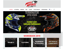 Tablet Screenshot of motomarket.gr